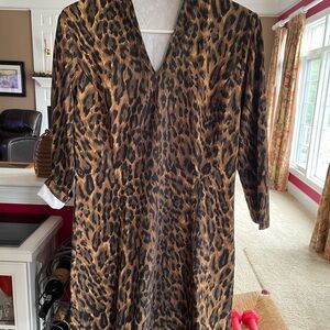 J. McLaughlin Leopard Print Dress